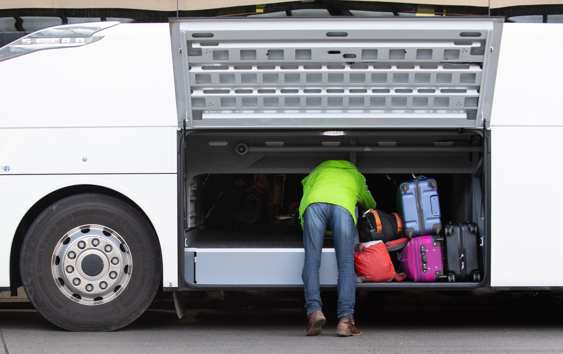 Ladungssicherung Bus